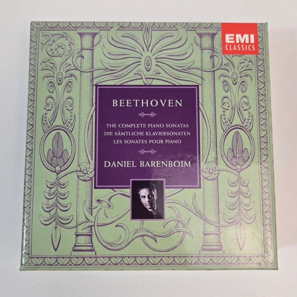 Daniel Barenboim - Beethoven Complete Piano Sonatas 10 CD EMI Classics NM/EX